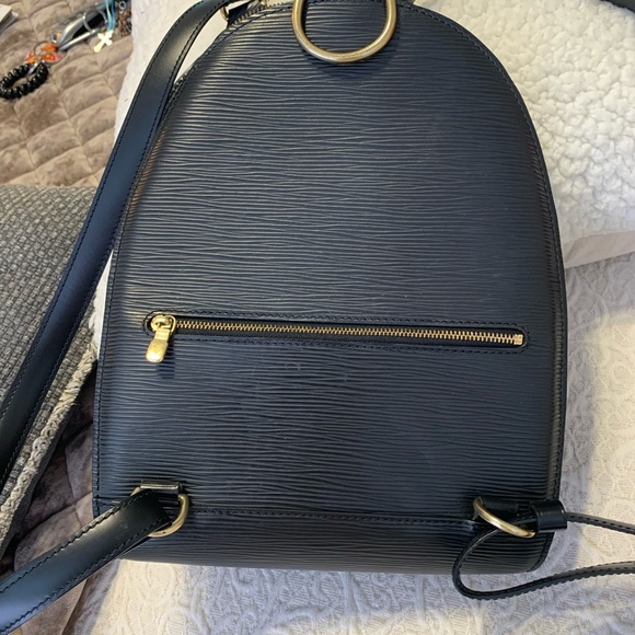 LOUIS VUITTON Epi Mabillon Backpack Black M52232 LV Auth 83122 - Picture 15 of 16